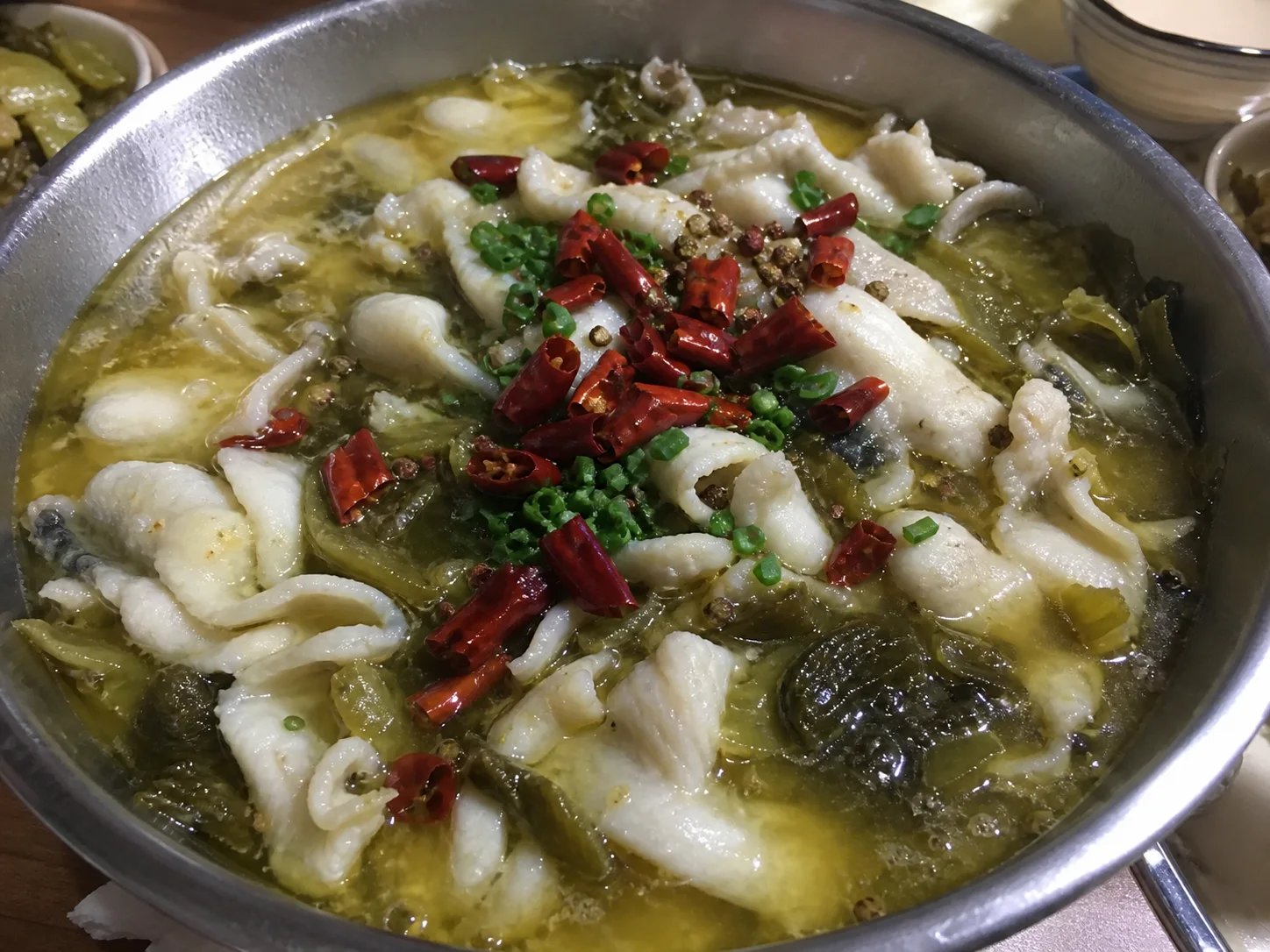 酸菜鱼菜品原图效果示例